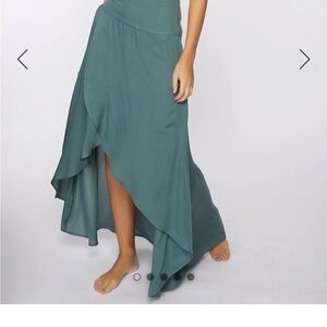 O’neill Ambrosio high low maxi skirt